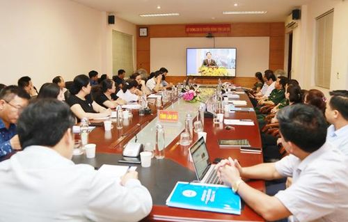 Hội nghị tổ chức trực tuyến tới các tỉnh, thành phố trực thuộc Trung ương với trên 1.500 đại biểu.