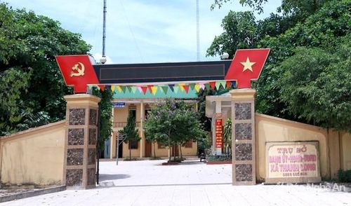 Công sở xã Thanh Long, huyện Thanh Chương, Nghệ An. Ảnh: Thành Duy
