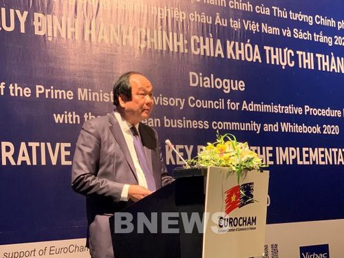 Bộ trưởng, Chủ nhiệm Văn phòng Chính phủ Mai Tiến Dũng. Ảnh: Uyên Hương/BNEWS/TTXVN