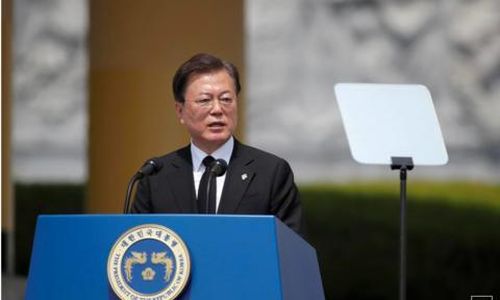 Tổng thống Hàn Quốc Moon Jae-in kêu gọi Mỹ - Triều tổ chức thượng đỉnh lần nữa - Ảnh: Reuters