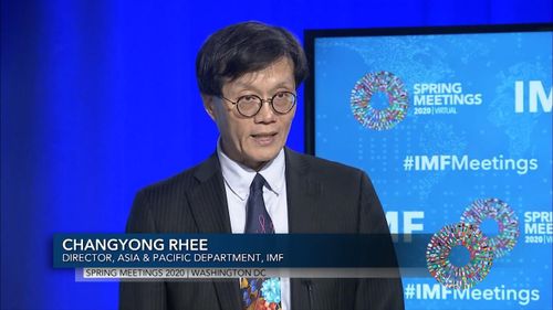 Ông Changyong Rhee, Giám đốc khu vực Châu Á và Thái Bình Dương tại IMF, nhận định vấn đề lo ngại lớn nhất là đà phục hồi của nền kinh tế Châu Á sau năm 2020 (Ảnh: IMF)