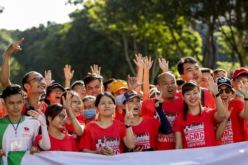 Lộ trình chạy và thời tiết thuận lợi đã giúp các vận động viên hoàn thành cự ly đăng ký.