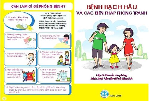 Các khuyến cáo của ngành y tế về việc phòng, chống bệnh bạch hầu. Ảnh: CTV