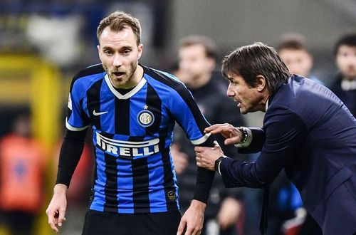 HLV Conte không hài lòng với phong độ của Eriksen