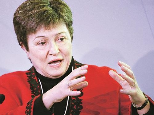 Tổng Giám đốc Kristalina Georgieva. Ảnh: Business Standard