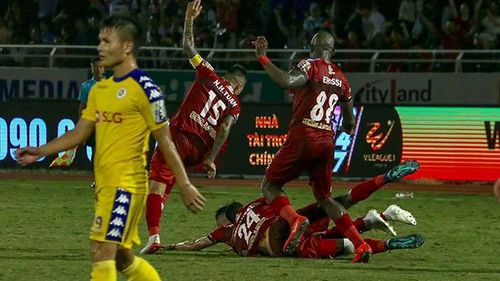Quang Hải đang trải qua những ngày khó khăn với Hà Nội năm nay. Ảnh: TPHCM