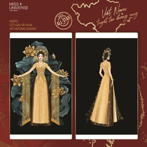 "Cô gái và hoa" của Vũ Hương Giang.