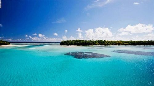 Diego Garcia, hòn đảo lớn nhất trong quần đảo Chagos, được Mỹ thuê của Anh từ năm 1966. Ảnh: CNN