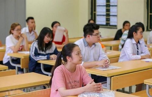 Thí sinh dự thi Trung học phổ thông quốc gia 2019. Ảnh minh họa. (Ảnh: Minh Sơn/Vietnam+)