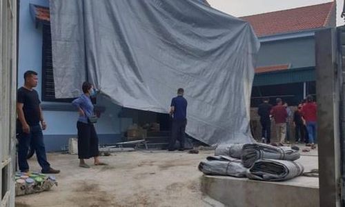 Hiện trường vụ nổ súng khiến 2 người chết. Ảnh: CTV.