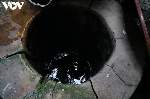 Giếng trong số nhà 15 ngõ Phủ Doãn vẫn còn nguyên vẹn như ban đầu.