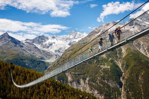Cầu treo Trift, Thụy Sĩ (Ảnh: myswitzerland)