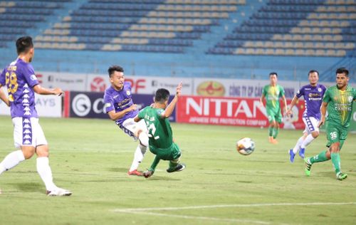 CLB Hà Nội thắng dễ Cần Thơ 7-0 để vào Bán kết cúp Quốc gia Bamboo Airways 2020 (ảnh Như Ý)