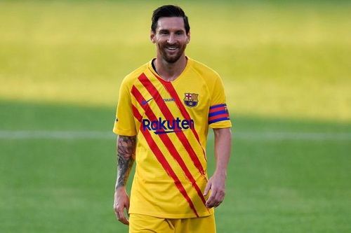Messi vẫn thể hiện đẳng cấp dù gây sức ép đòi rời Barca. Ảnh: Getty.
