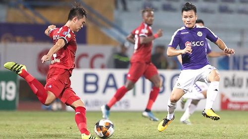 Năm ngoái CLB TP.HCM đã thua tuyệt đối Hà Nội FC của Quang Hải ở bán kết Cúp QG 2019. Ảnh: Hoàng Linh