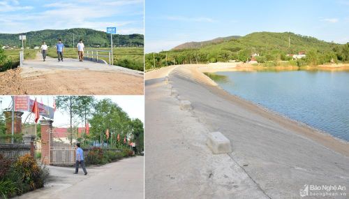 Cơ sở hạ tầng xã Sơn Thành ngày càng khởi sắc. Ảnh: Xuân Hoàng