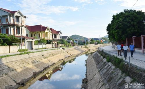 Một góc NTM xã Sơn Thành. Ảnh: Xuân Hoàng
