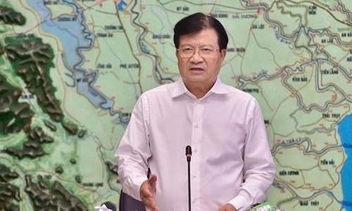 Phó Thủ tướng Trịnh Đình Dũng phát biểu tại cuộc họp - Ảnh: VGP/Đoàn Bắc