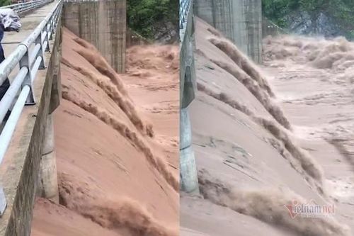 Thủy điện Đakrông 1 tại Quảng Trị vượt ngưỡng 1,5m