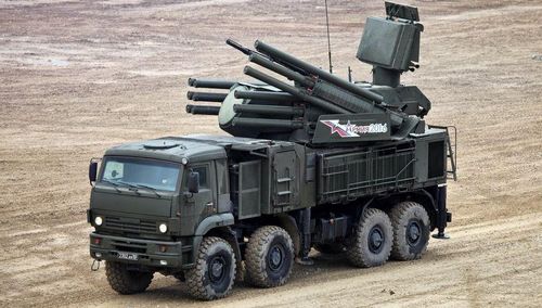tổ hợp tên lửa - pháo phòng không Pantsir-S.