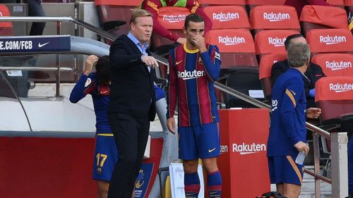 Griezmann không được đá chính trong trận siêu kinh điển hôm 24/10. Ảnh: Getty. 