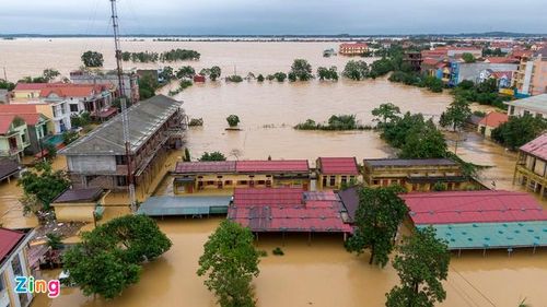 Các tỉnh từ Nghệ An đến Bình Định nguy cơ ngập lụt do mưa lớn. Ảnh: Phạm Ngôn.