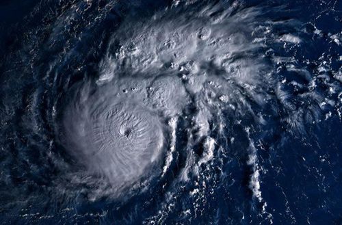 Hình ảnh bão Goni chụp từ vệ tinh Himawari-8. Ảnh: Severe Weather Europe