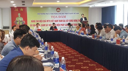 Quang cảnh Tọa đàm.