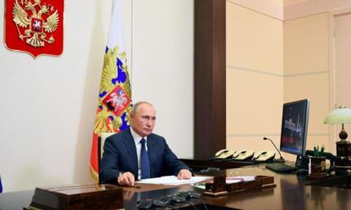 Tổng thống Nga Putin đã điều phối giải quyết xung đột ở Nagorno-Karabakh - Ảnh: Reuters
