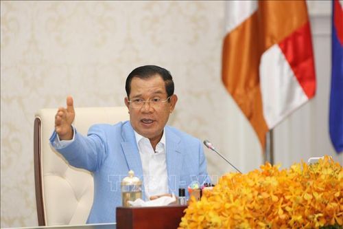 Thủ tướng Campuchia Samdech Techo Hun Sen. Ảnh: THX/TTXVN