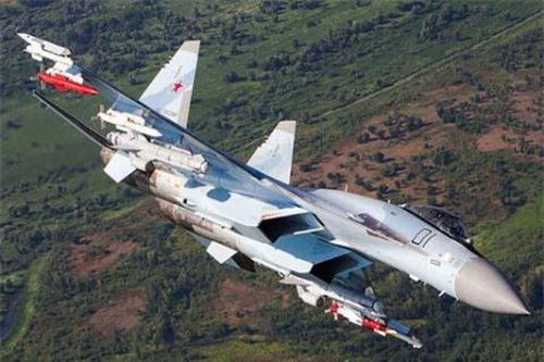 Tiêm kích Su-35 của Không quân Nga.