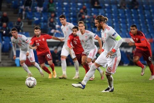 Ramos đá hỏng phạt đền lần thứ hai ở phút 80 với cú panenka quá tệ
