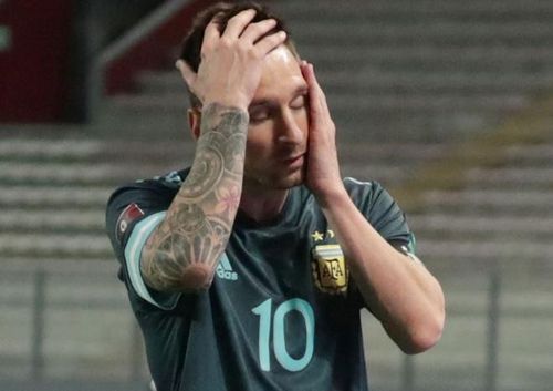 Messi vừa giúp tuyển Argentina giành những kết quả thuận lợi tại vòng loại World Cup 2022 khu vực Nam Mỹ với 2 trận thắng, 1 trận hòa. Ảnh: Reuters.