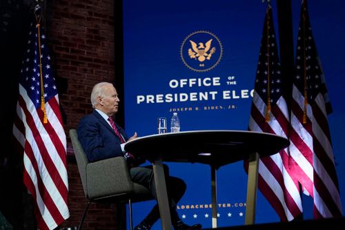 Tổng thống đắc cử Joe Biden. Ảnh: Reuters.