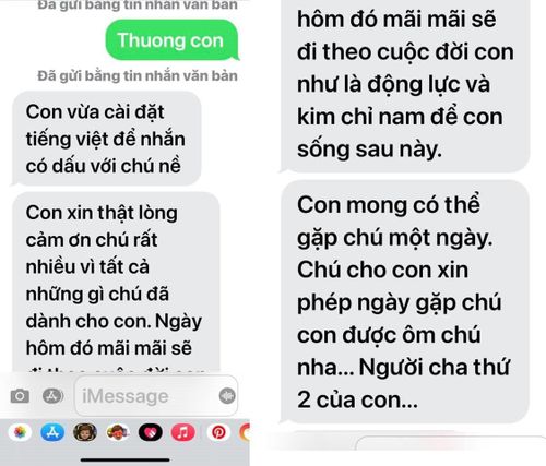  Đoạn tin nhắn của cô gái dành đến ân nhân từng giúp đỡ mình khiến nhiều người cảm thấy "ấm lòng". 