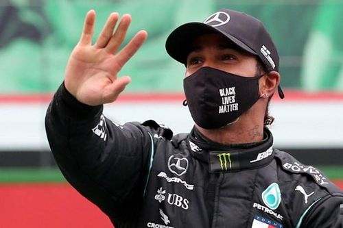 Tay đua Lewis Hamilton. (Ảnh: Reuters)