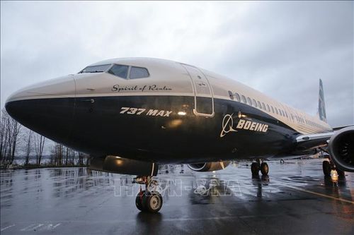Máy bay 737 MAX của Boeing tại nhà máy ở Renton, Washington, Mỹ. Ảnh tư liệu: AFP/TTXVN