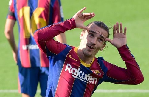 Griezmann đang có phong độ cao. Ảnh: Getty.