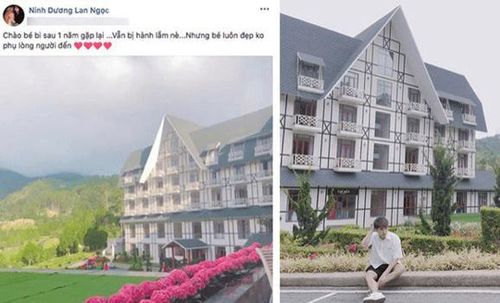 ...hay có một sự "trùng hợp nhẹ" khi cùng đăng status ở địa điểm y hệt nhau.
