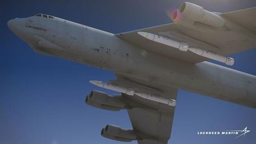 AGM-183A sẽ được trang bị trên các máy bay ném bom B-52, B-1B hoặc thậm chí là máy bay chiến đấu F-15. Ảnh: Lockheed Martin.