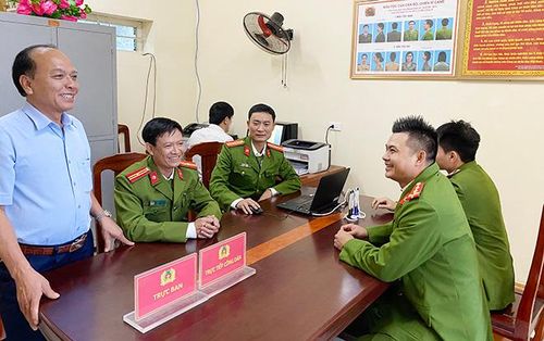Công an tỉnh Thanh Hóa thực hiện tốt chủ trương đưa Công an chính quy về xã.