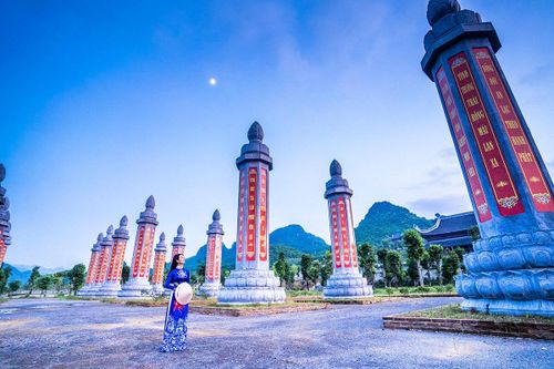 Vườn cột kinh là những cột kinh phục dựng giống bảo vật quốc gia cột kinh của chùa Nhất Trụ, cố đô Hoa Lư, Ninh Bình.
