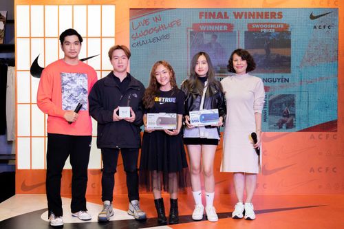 “Live in swooshlife” được đánh giá là sân chơi hấp dẫn, nơi các bạn trẻ có thể tự tin thể hiện cá tính, khẳng định phong cách riêng của mình cùng những outfit độc đáo từ Nike. 