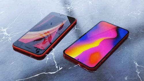 Trong ảnh là iPhone SE 2020 và bản dựng iPhone SE 2021. Dựa theo hình ảnh có thể thấy, iPhone SE 2021 có thiết kế quyến rũ hơn hẳn "đàn anh" nếu được đại tu thiết kế giống như concept của SvetApple. (Ảnh: SvetApple)
