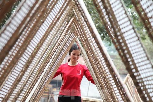 Người làng Thổ Hà phơi bánh đa nem bán dịp Tết