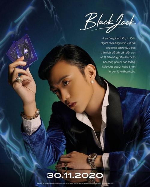 Món chính "Blackjack" bùng nổ với sự góp giọng của đàn anh Binz.