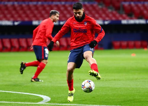 Luis Suarez là điểm tựa của Atletico khi gặp Chelsea tại vòng 1/8 Champions League vào ngày 24/2. Ảnh: Getty.