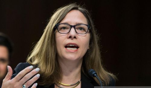  Bà Laura Rosenberger, giám đốc phụ trách quan hệ với Trung Quốc của NSC. Ảnh: Getty. 