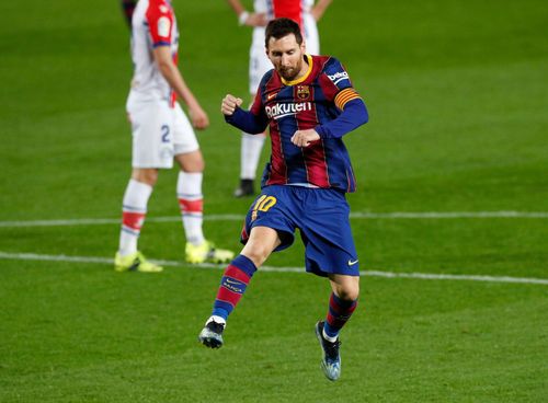  Sau khi áp lực tâm lý được giải tỏa, cầu thủ Barca thi đấu với đôi chân đầy thanh thoát. Messi tiếp tục lập một siêu phẩm sút xa, trước khi Junior Firpo ghi bàn ấn định thắng lợi 5-1 cho Blaugrana ở phút 80. Cả 2 bàn thắng này đều do Griezmann kiến tạo. 