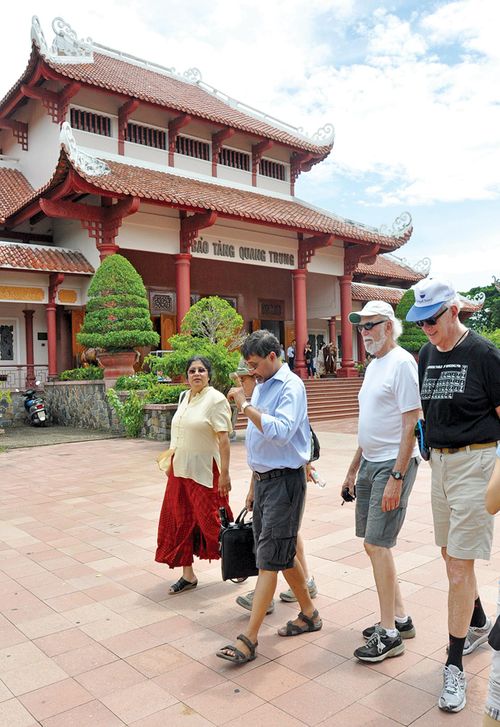 Du khách tham quan Bảo tàng Quang Trung (huyện Tây Sơn, tỉnh Bình Định). Ảnh: Internet